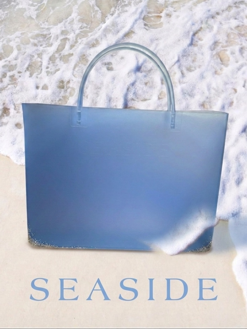 Seaside Style SEASIDE Logo Boutique Jelly Tote Bag 30A Accessory